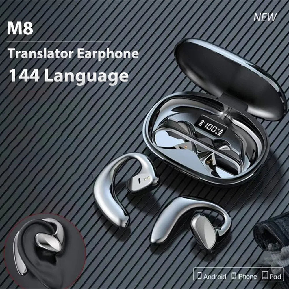 AI Smart  Earphones Translation Bluetooth